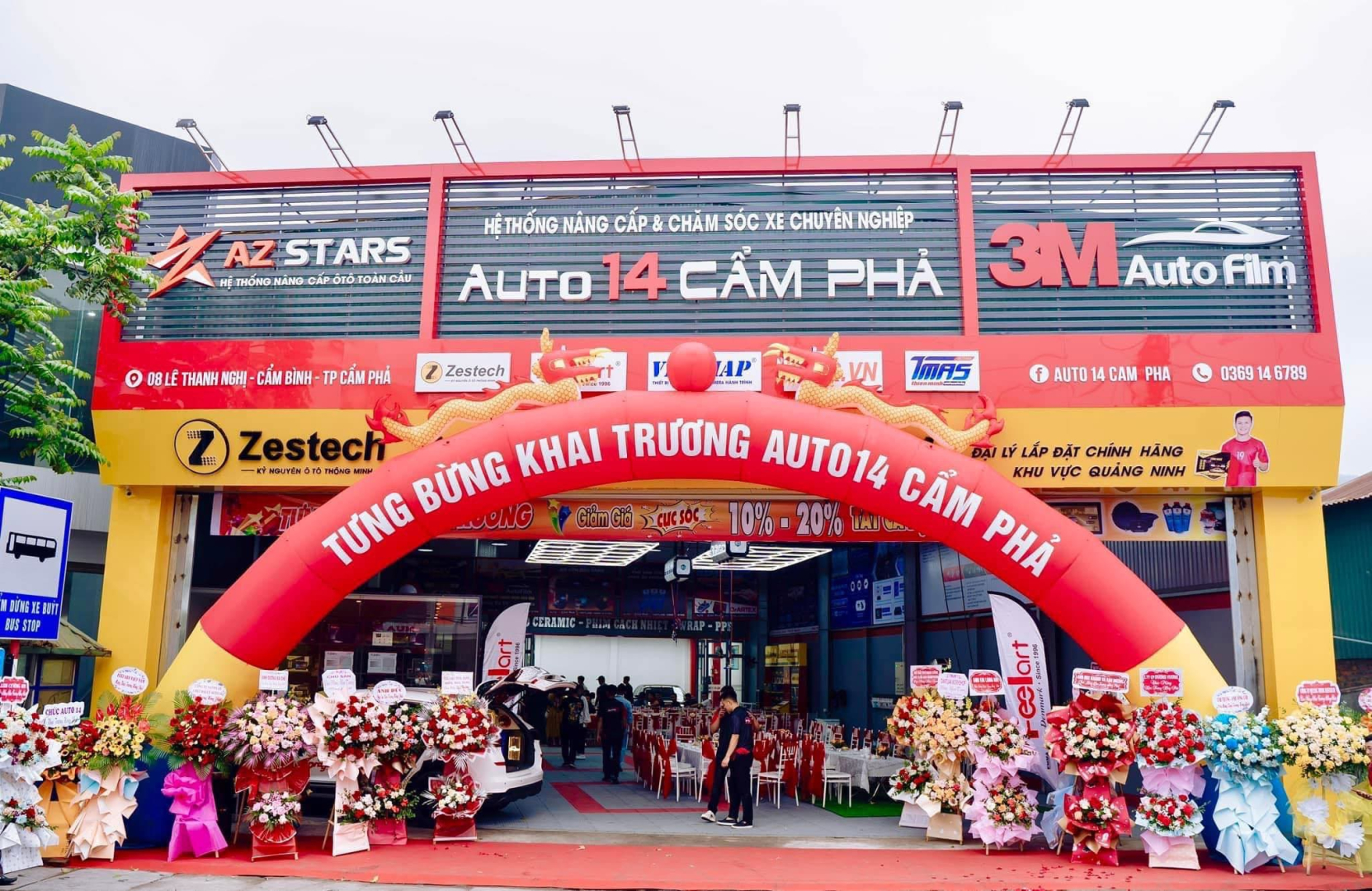AZ STARS CẨM PHẢ - AUTO 14