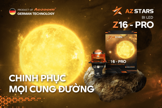 Bi led pha Z16 PRO chính hãng AOZOOM