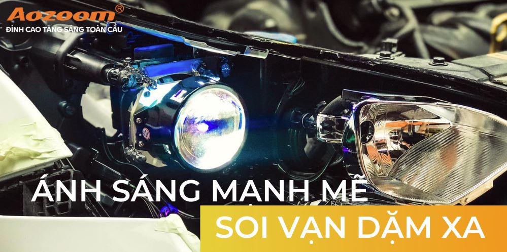 Các địa điểm độ đèn ô tô Aozoom chính hãng tại Đắk Lắk
