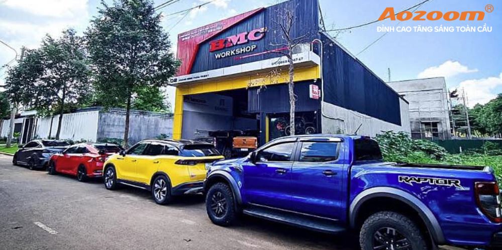 Độ đèn ô tô Aozoom: BMC WORKSHOP