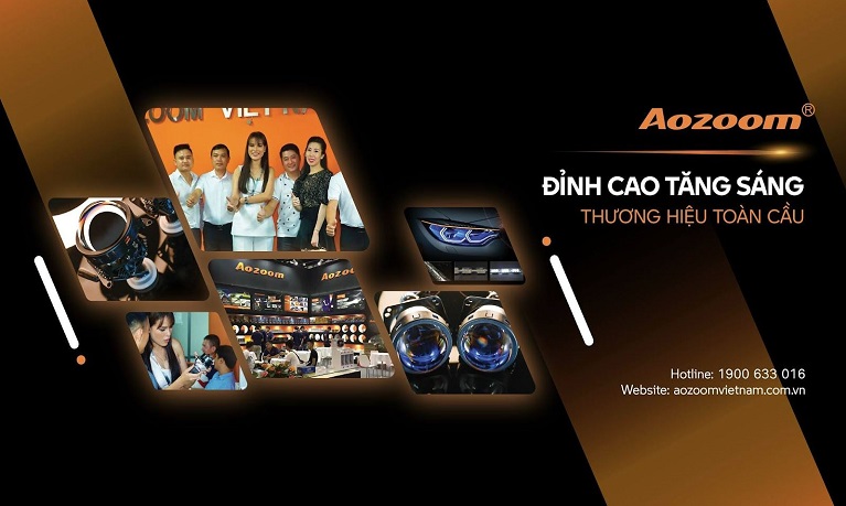 Các địa điểm độ đèn ô tô Aozoom chính hãng tại Kiên Giang