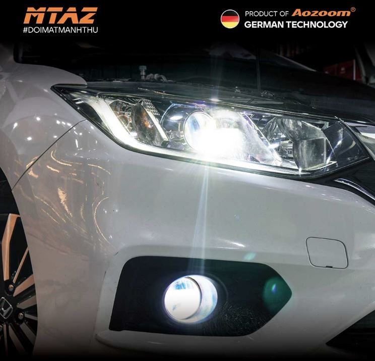 Sự kết hợp của bộ đôi đèn tăng sáng AOZOOM