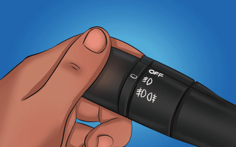 Bật đèn khi trời tối