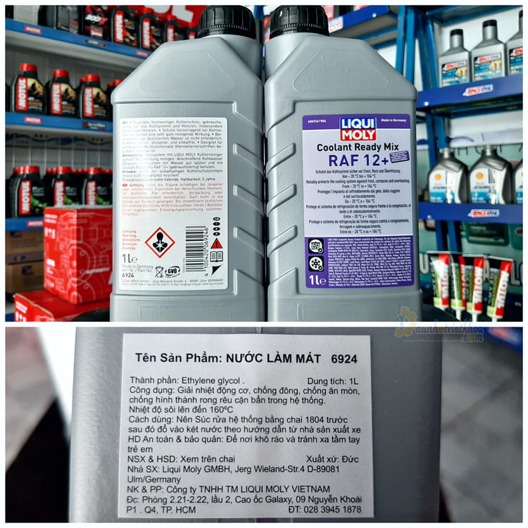 Nước làm mát ô tô Liqui Moly