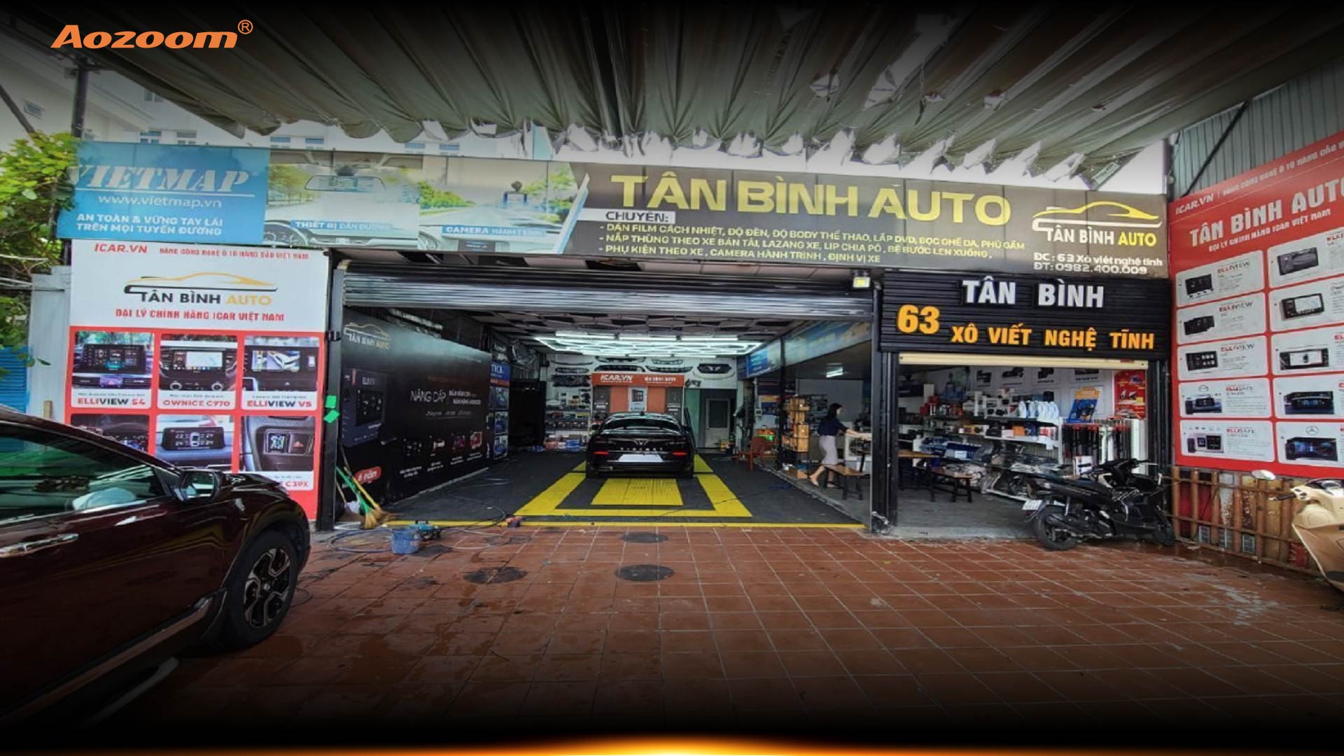 Những nơi chuyên độ đèn ô tô tại Đà Nẵng