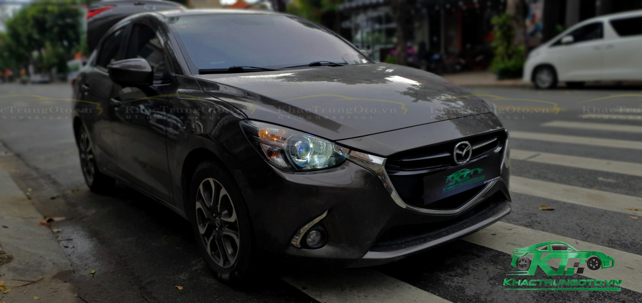 Hình lắp đặt xe Mazda 2 2015-2020